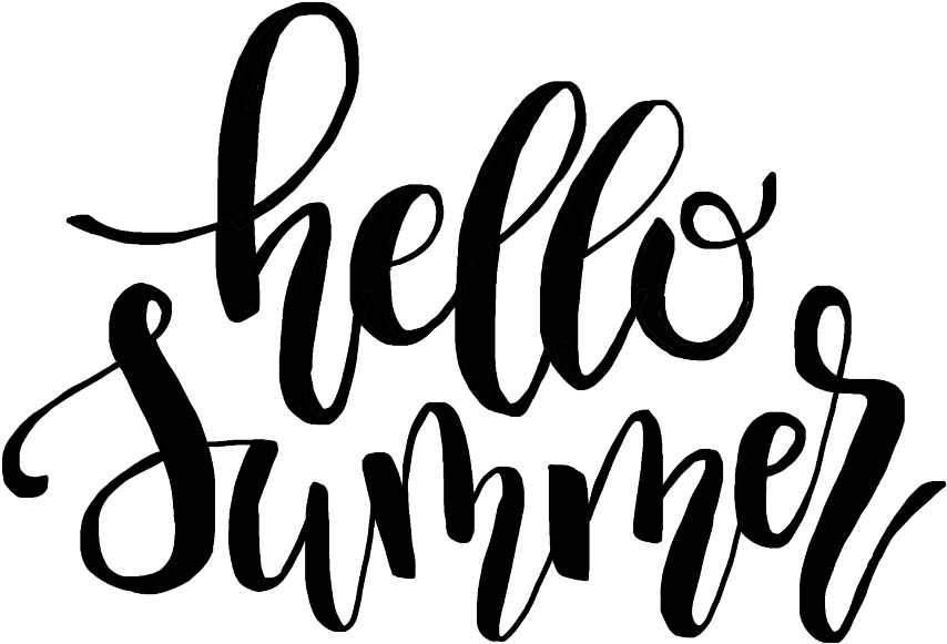 夏日問候書法 壁紙