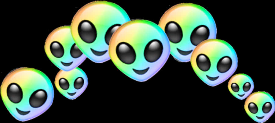外星人_表情符號_瀑布 壁紙