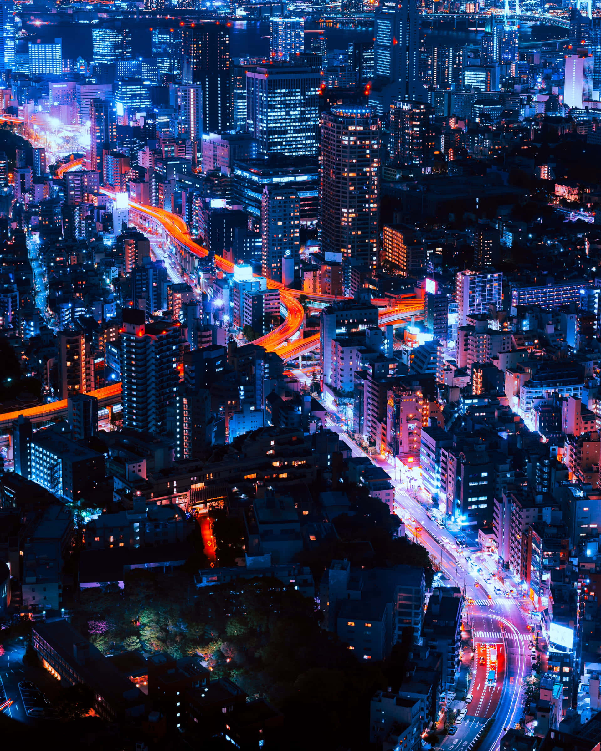 夜晚的城市 壁紙