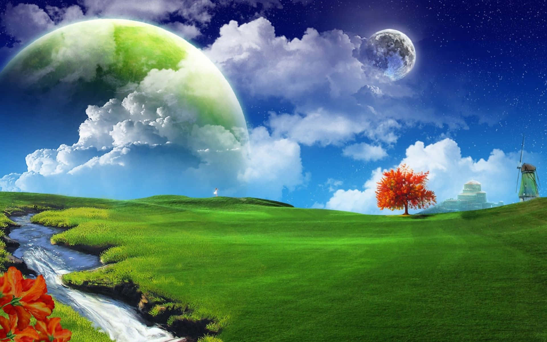 夢幻背景 壁紙