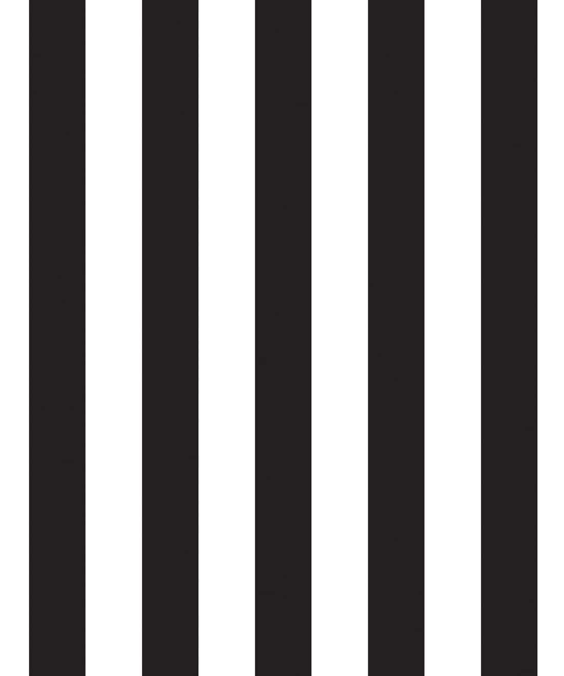 Black And White Striped 桌布 壁紙 — 大膽的黑白垂直條紋營造出高對比度的幾何圖案，線條簡潔極簡。