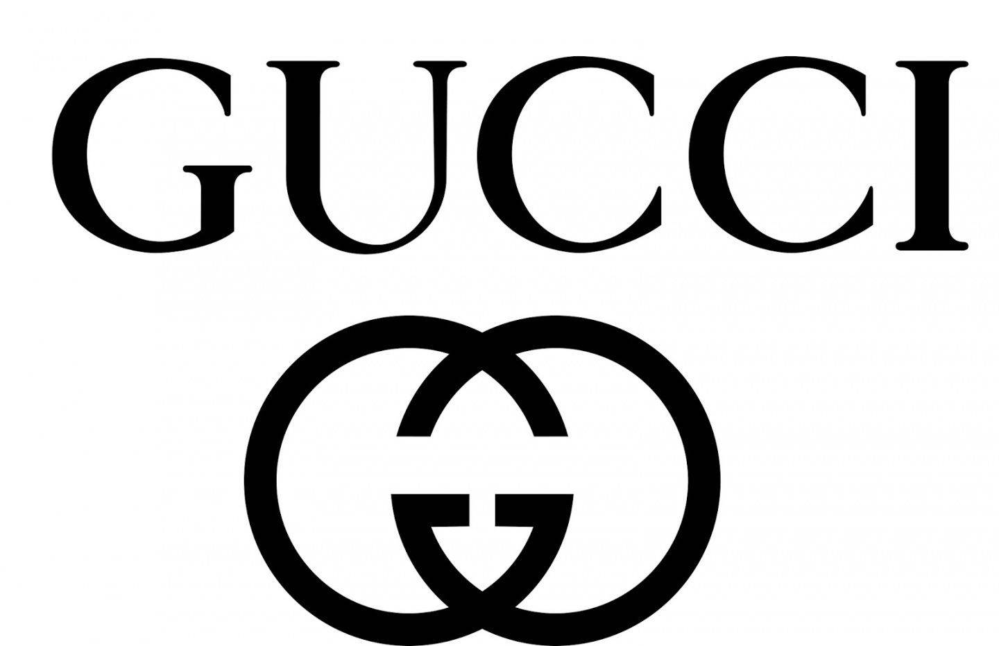 帶有交織G字母和文字的Gucci品牌標誌 — Gucci GIF 壁紙