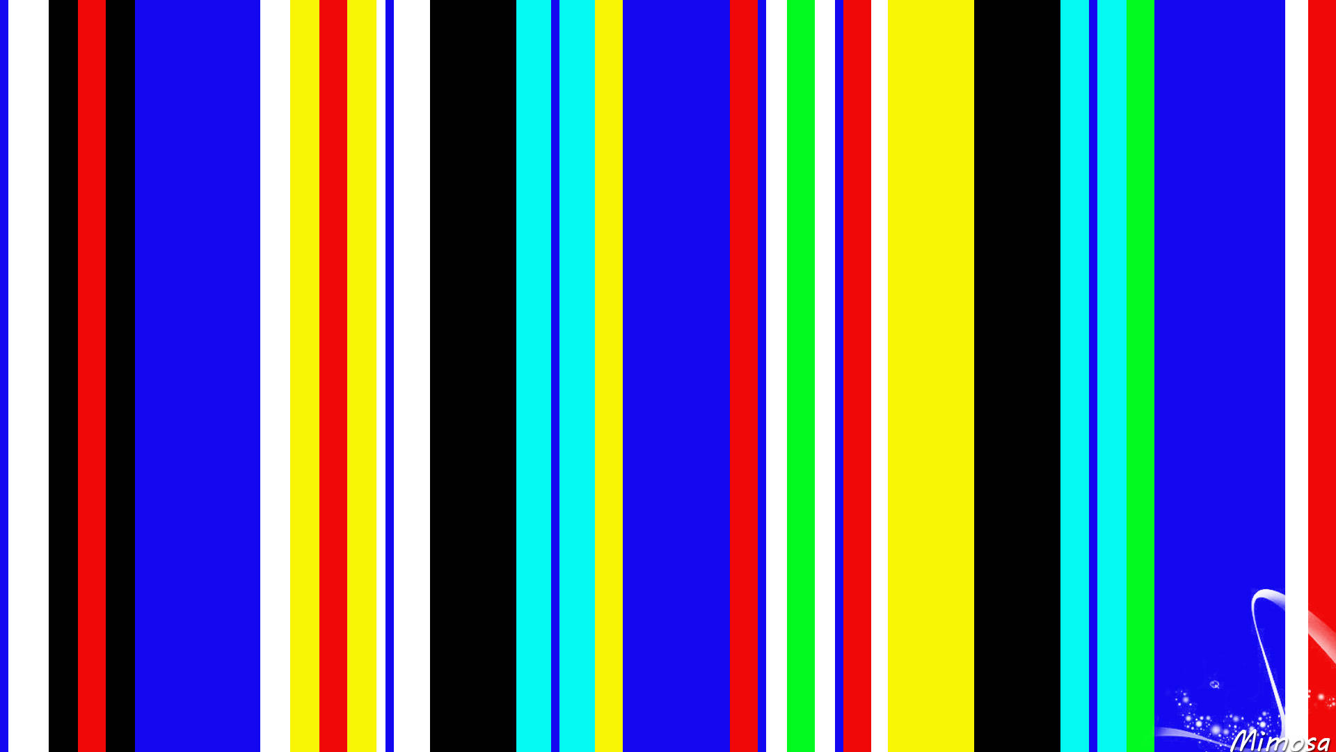 Stripes 桌布 壁紙 — 大膽色彩的鮮豔垂直條紋創造出高對比度和充滿活力的視覺節奏的動態抽象圖案。