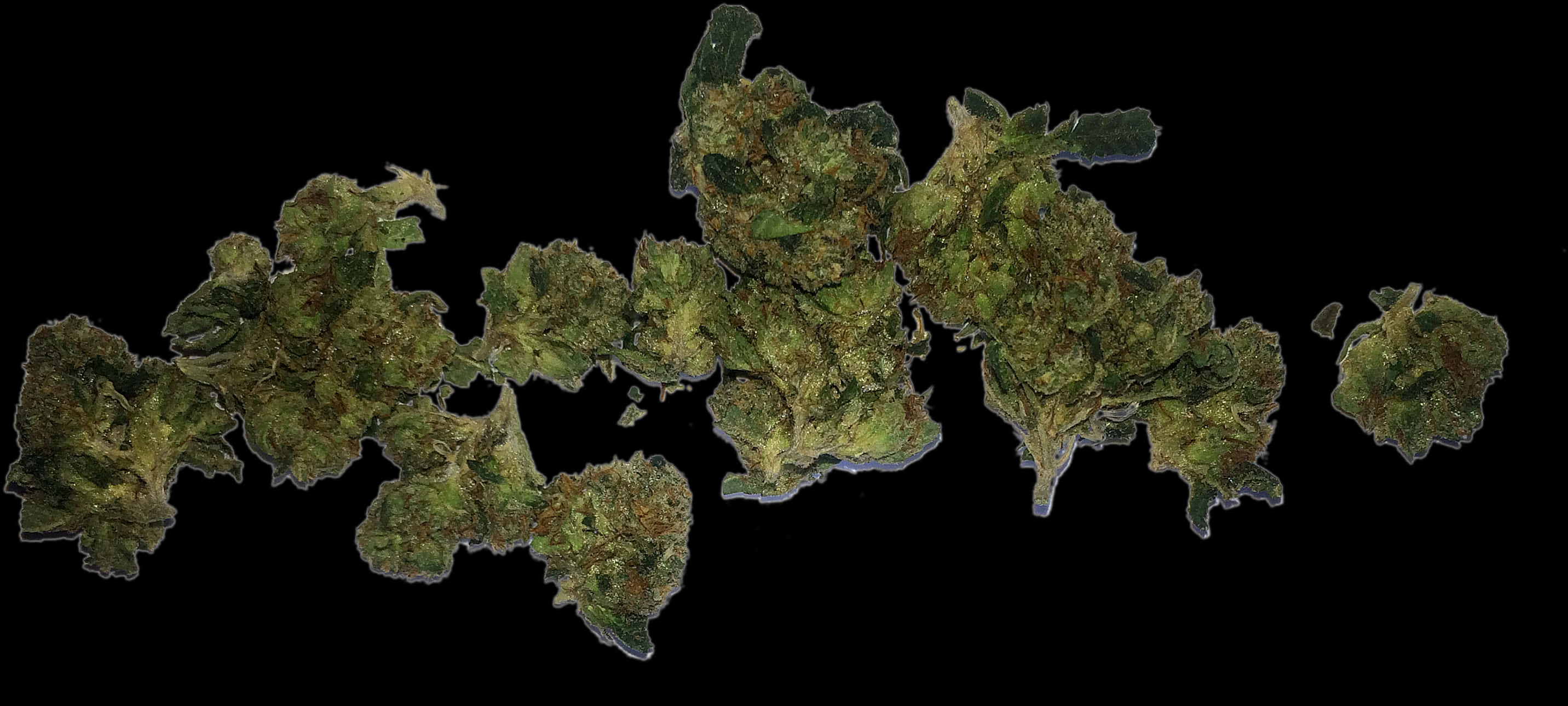 大麻地圖藝術 壁紙