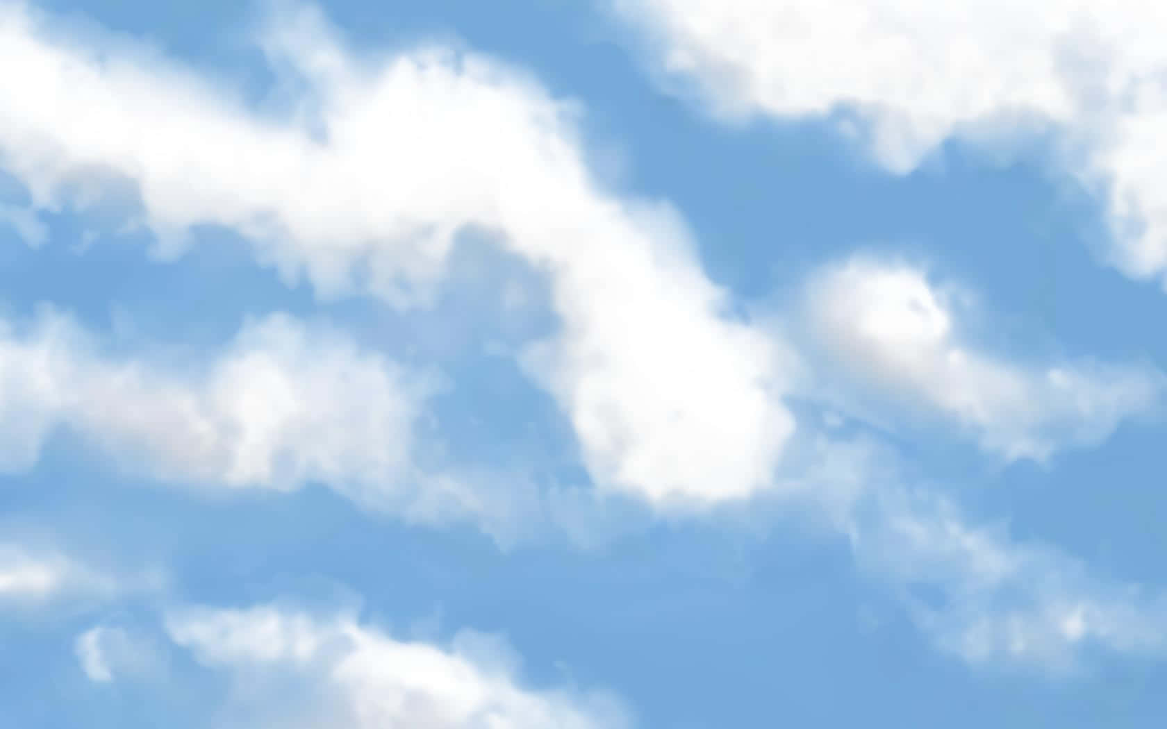 天空中的雲彩畫 壁紙