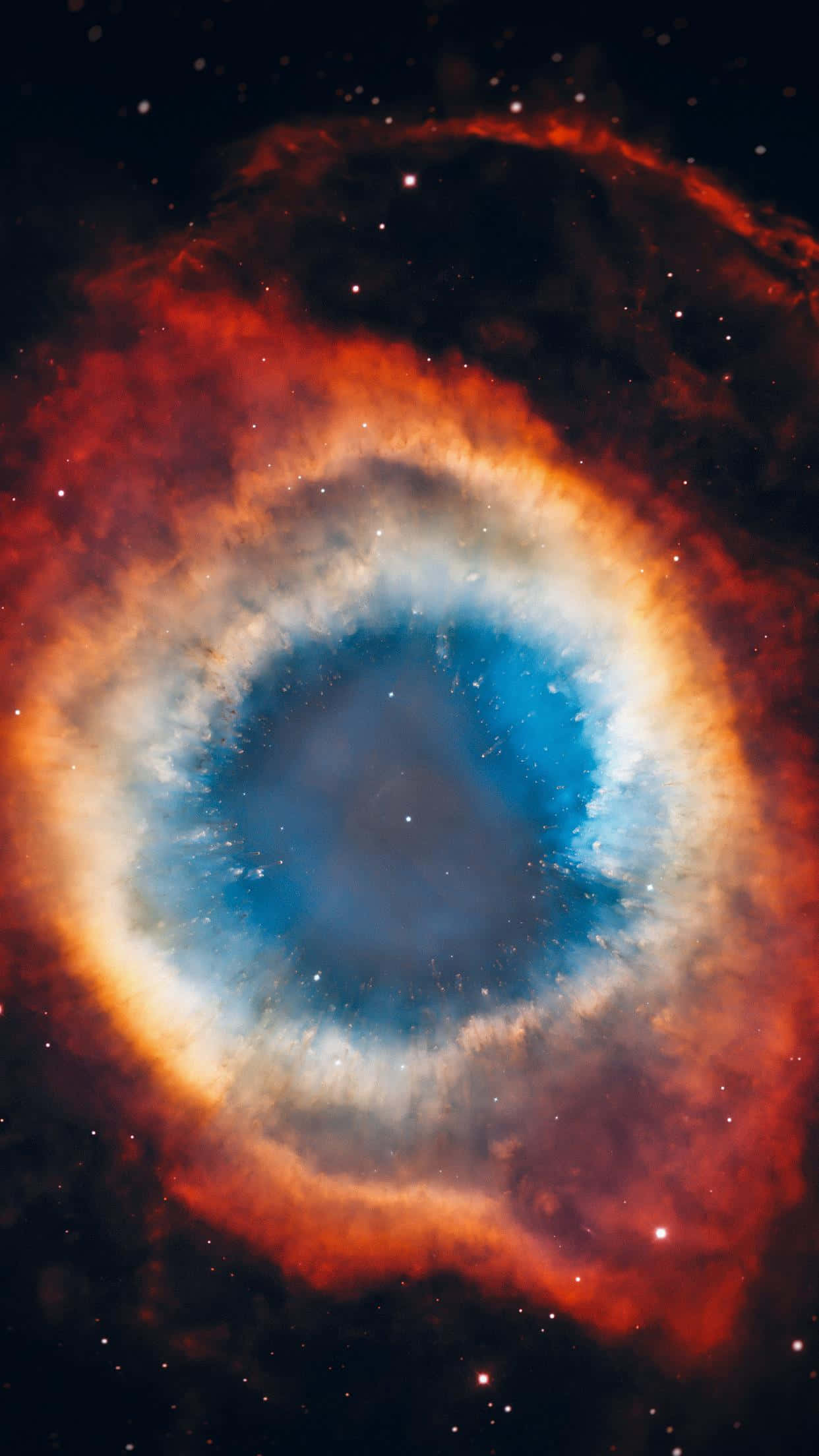 太空中一顆環狀星雲 壁紙