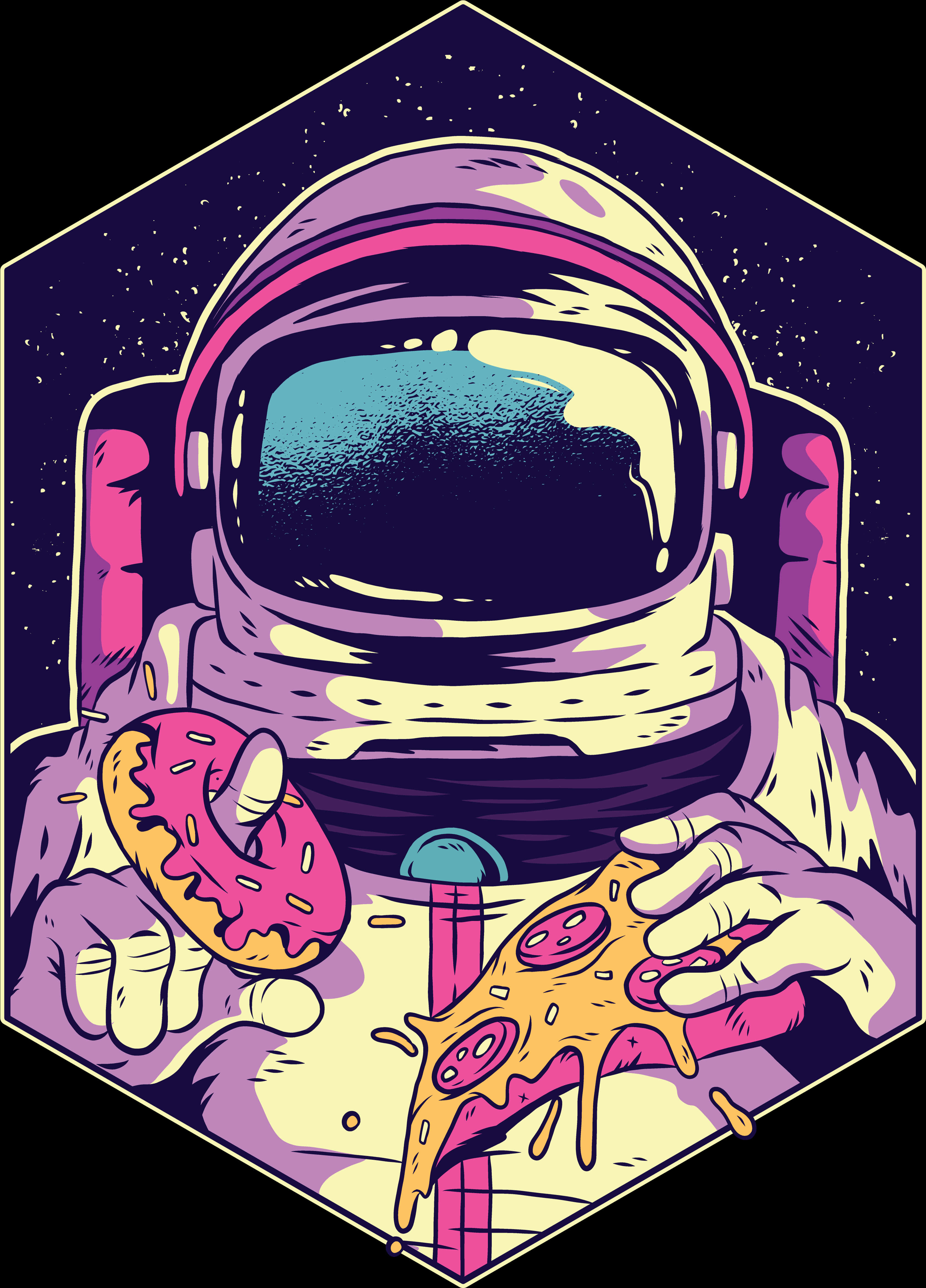 太空人披薩時光 壁紙