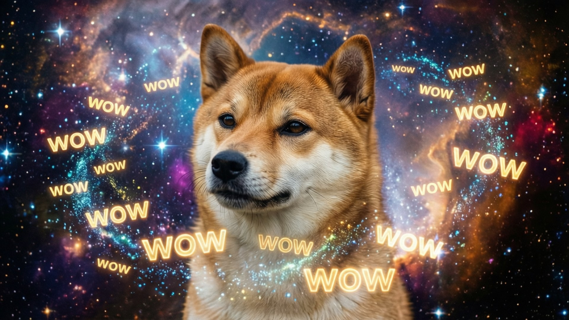 太空狗Doge 壁紙