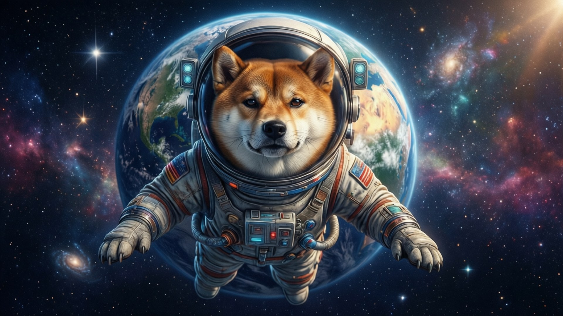 太空狗Doge 壁紙