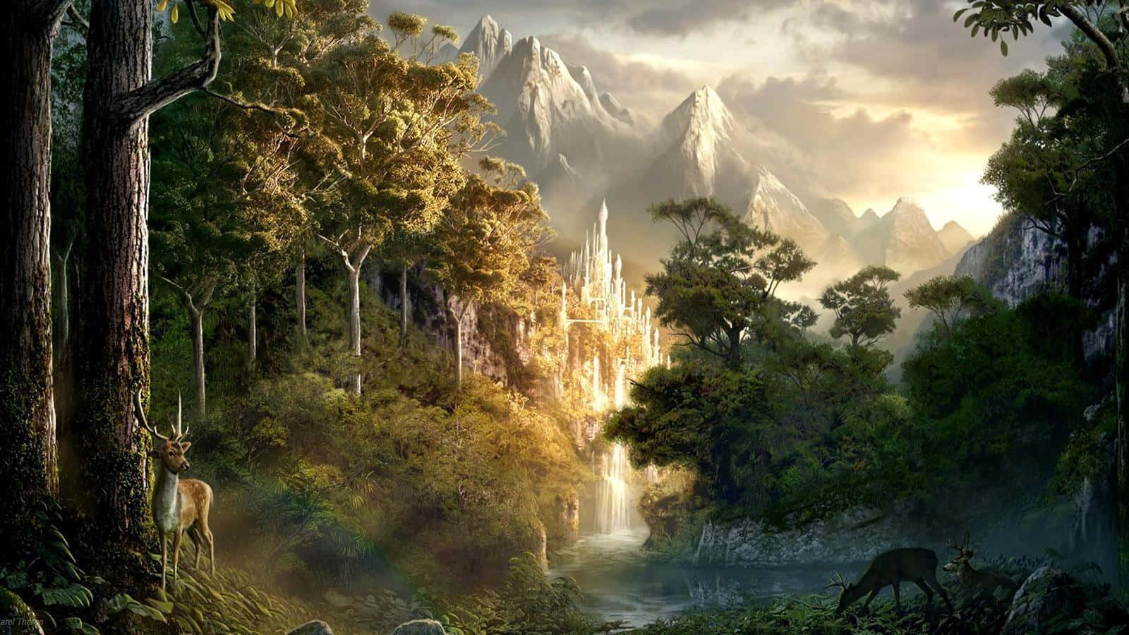 Lord Of The Rings background — 魔戒 壁紙
