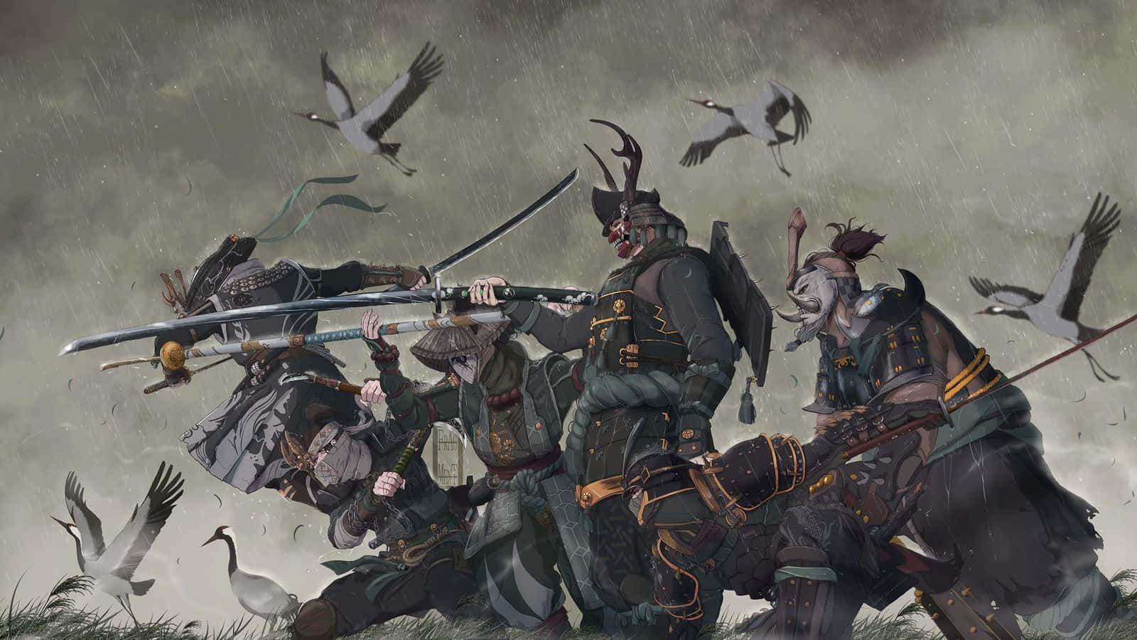 女武士榮耀之戰角色 壁紙