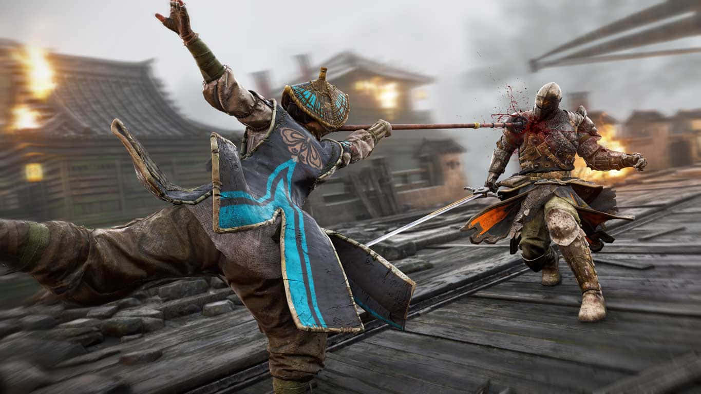 女武士爲榮譽而戰 壁紙