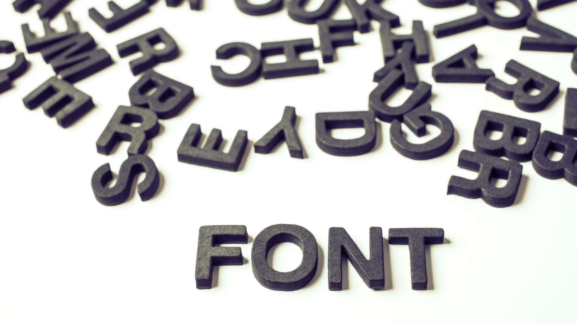 字體背景 — 字型 GIF 壁紙