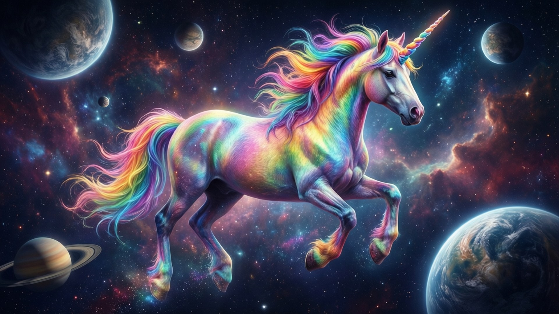 宇宙獨角獸 壁紙