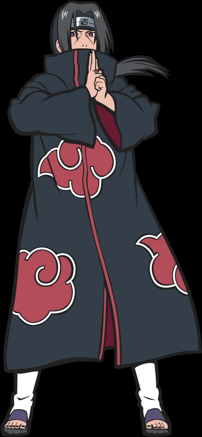 宇智波伊邪那岐 Akatsuki 姿勢