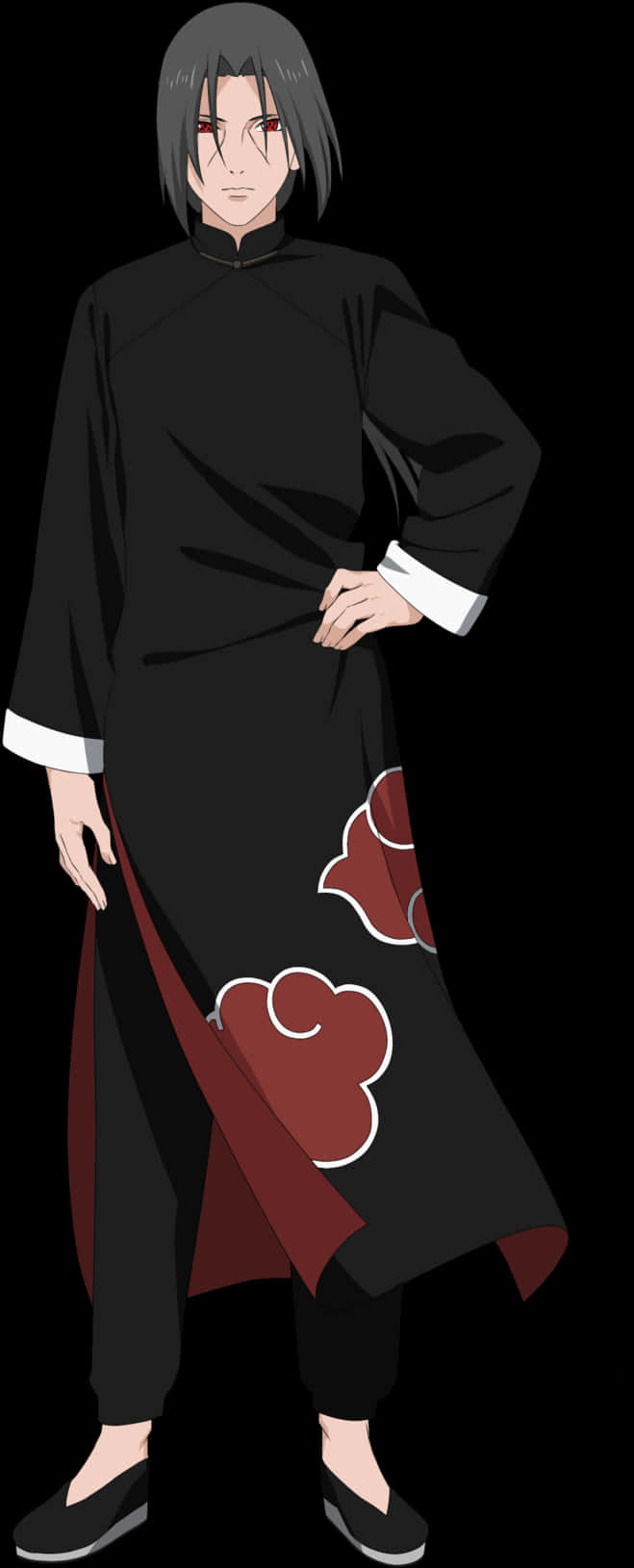 宇智波伊邪那岐 阿卡цуき服 壁紙