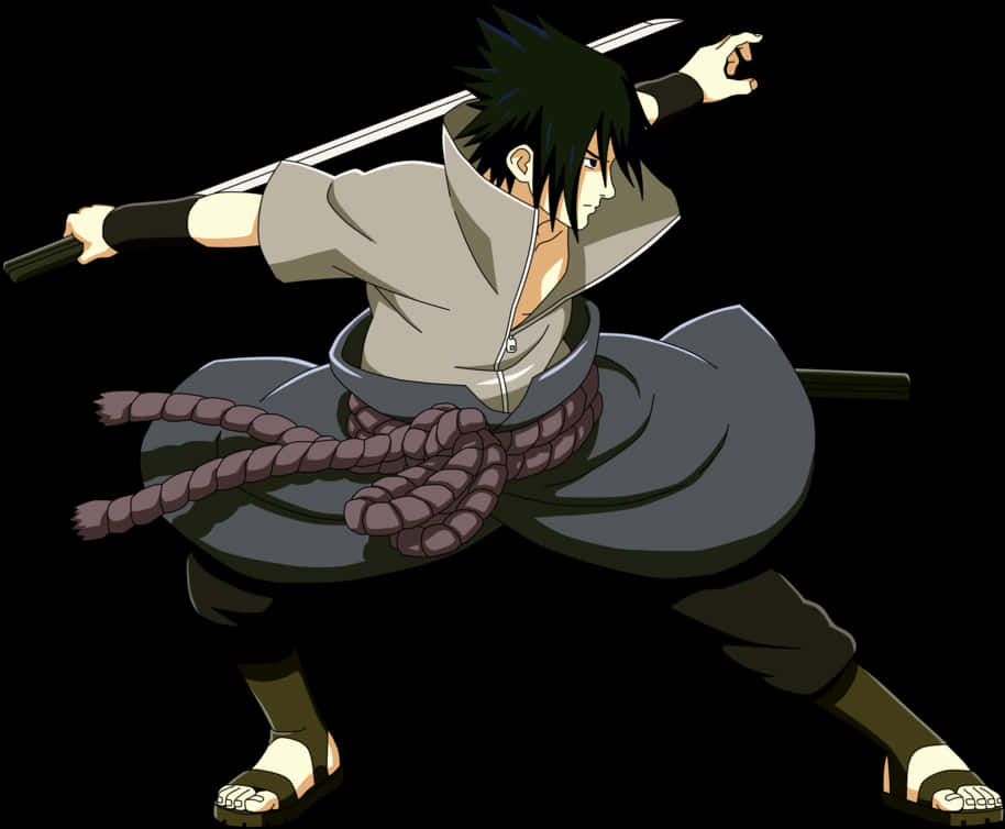 宇智波佐助 动作姿势 — Sasuke 壁紙