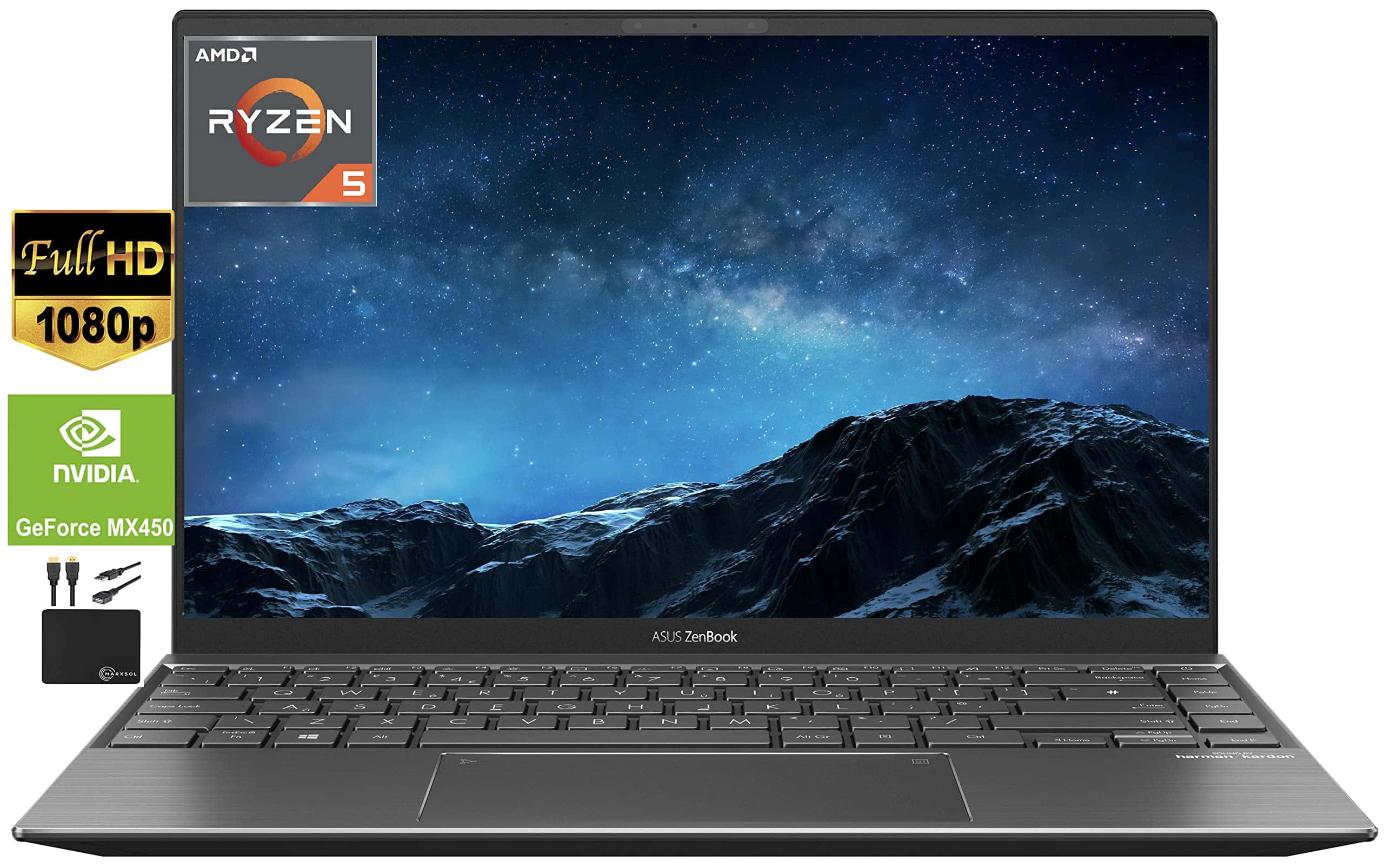 宏碁 Aspire R5 筆記型電腦搭配鍵盤與滑鼠 壁紙