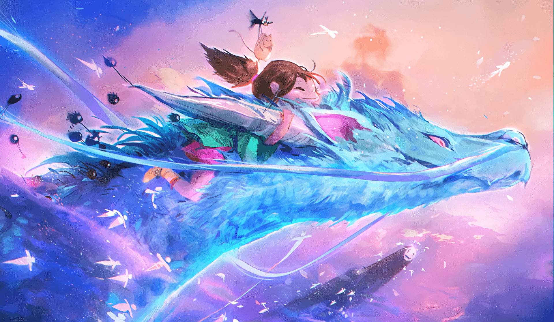 宮崎駿《神隱少女》——奇幻物語 壁紙