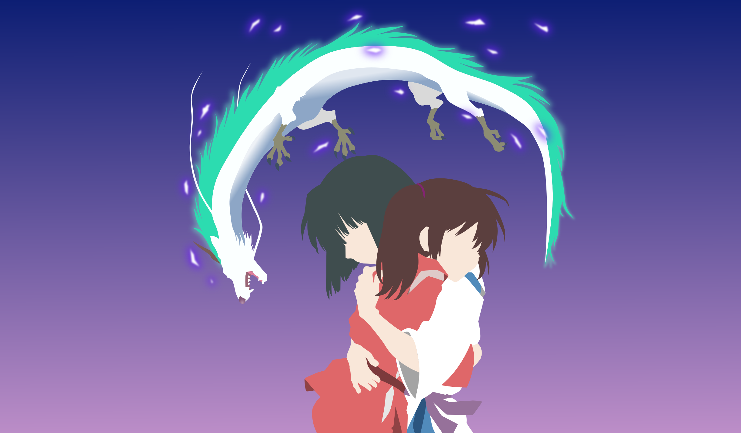 宮崎駿奧斯卡獲獎電影《神隱少女》 壁紙