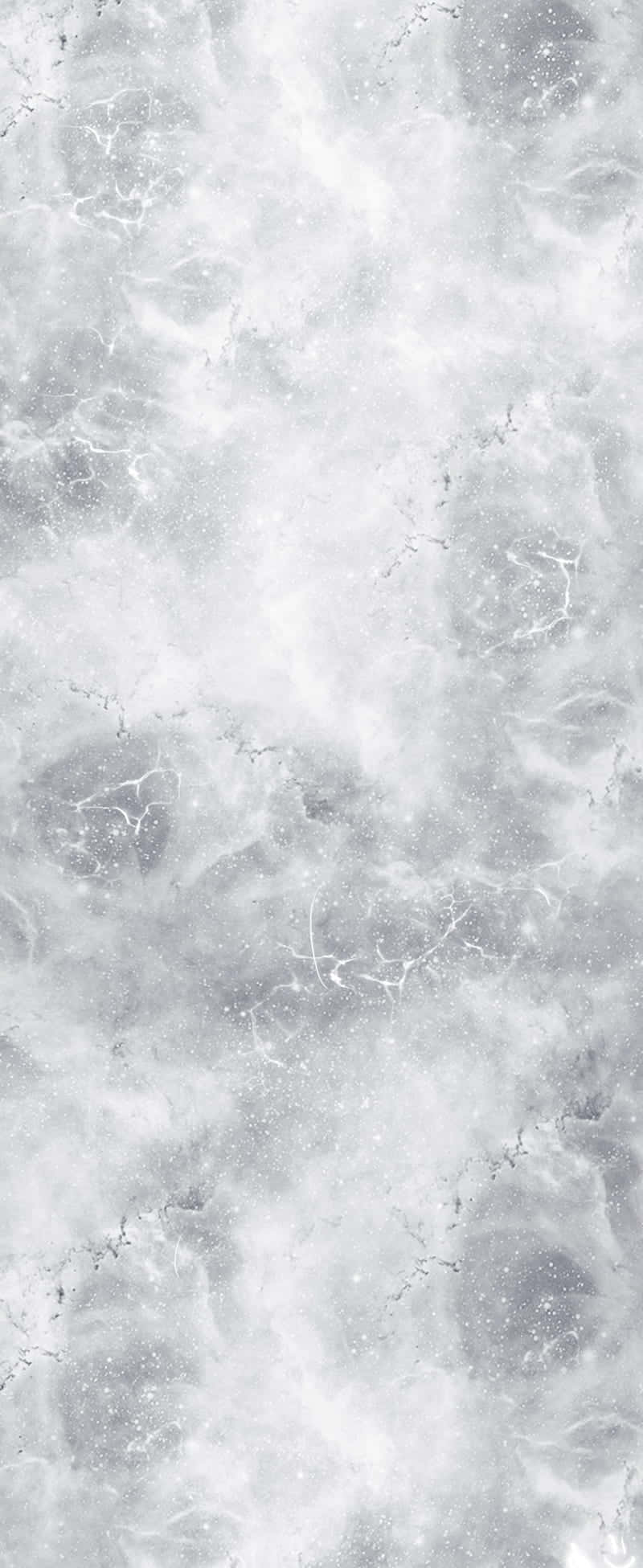 Soft White Aesthetic 桌布 壁紙 — 寧靜的抽象壁紙，帶有旋轉的灰色和白色大理石紋理及精緻的裂紋質感。