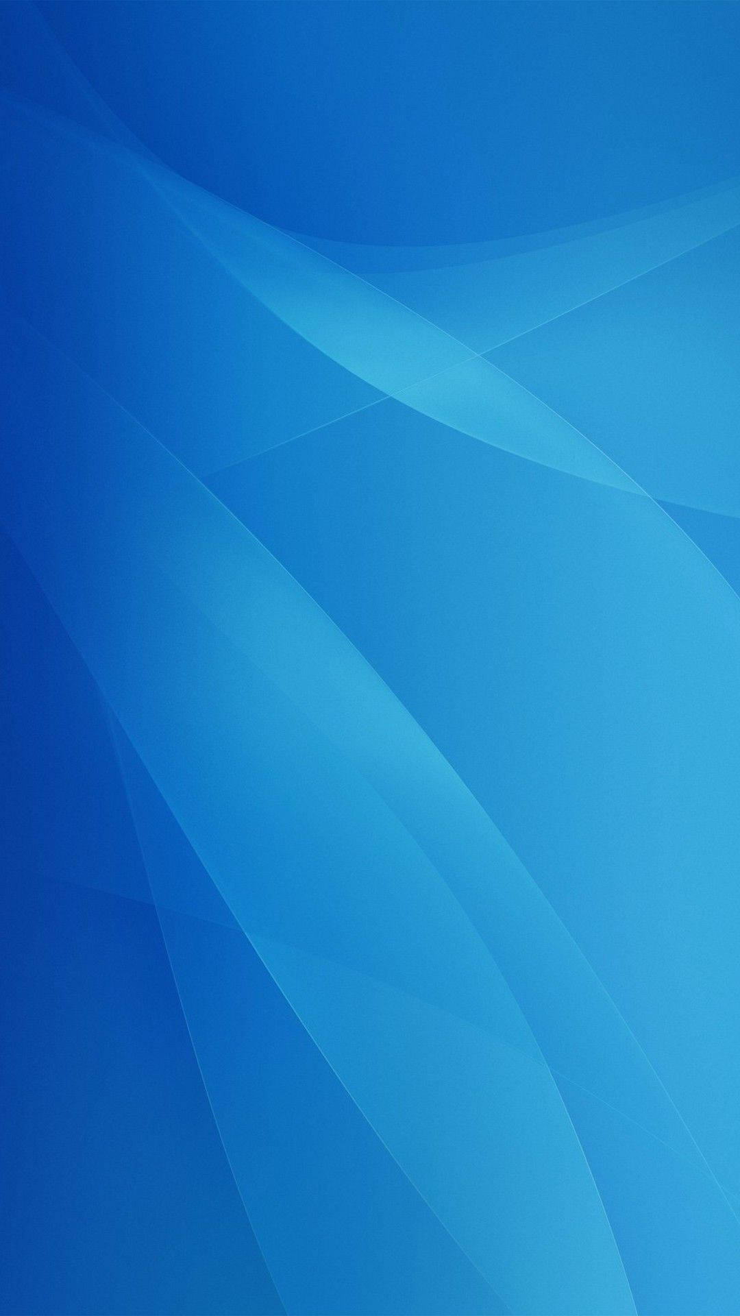 Dark Blue iPhone 桌布 壁紙 — 寧靜的抽象壁紙，帶有流動的半透明藍色漸變和柔和的光線條紋。