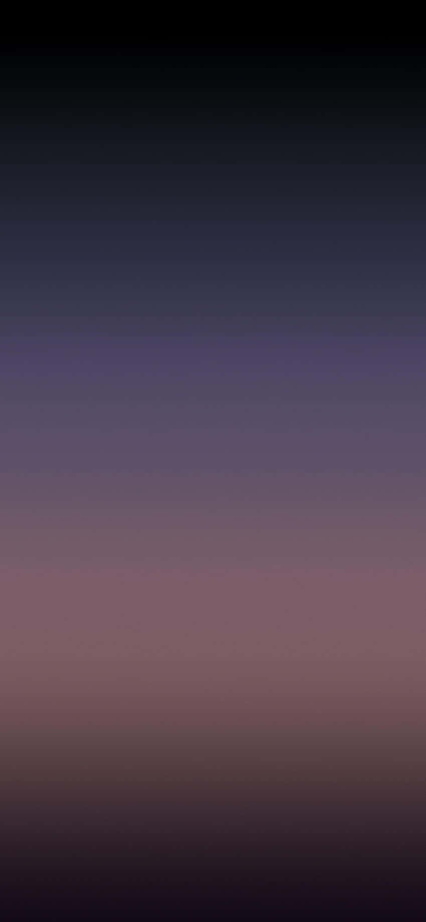 Dark Gradient 桌布 壁紙 — 寧靜的漸變天空從深靛藍過渡到柔和的紫羅蘭色和塵土玫瑰色調。