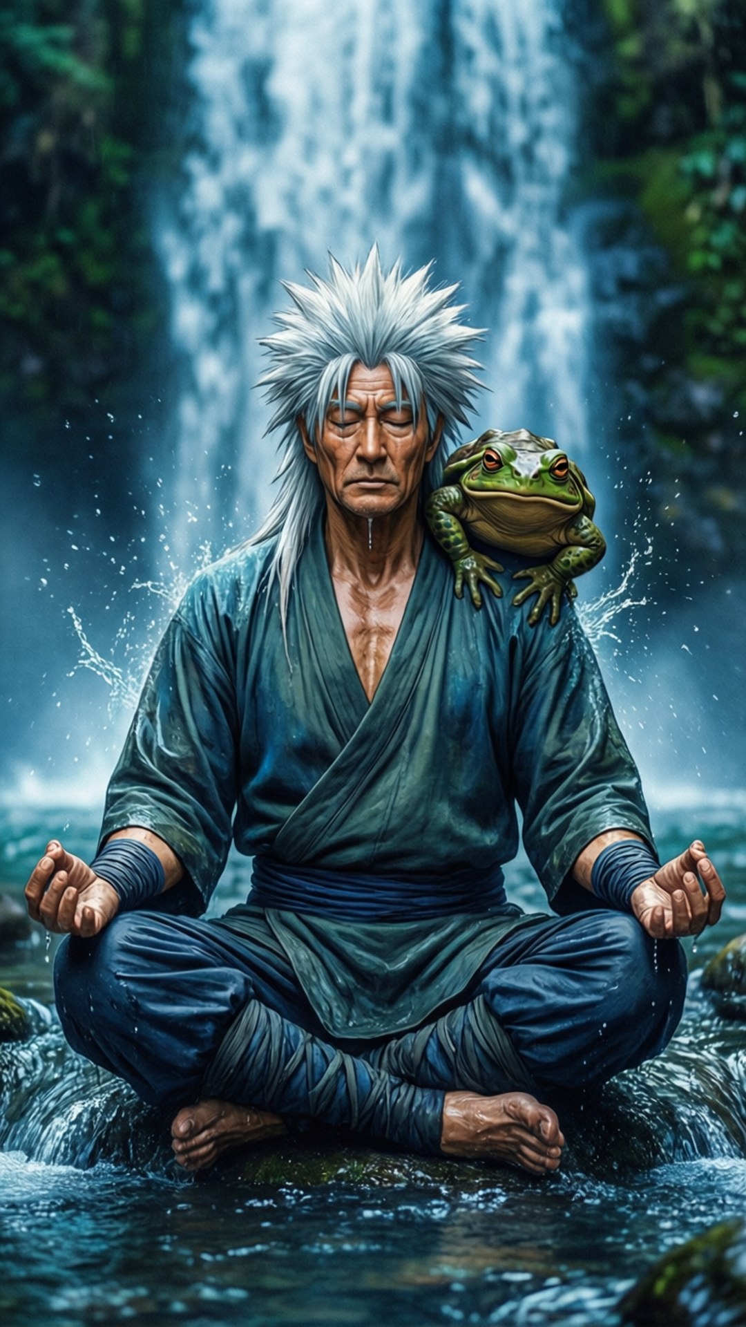 寧靜蛤蟆仙人 壁紙