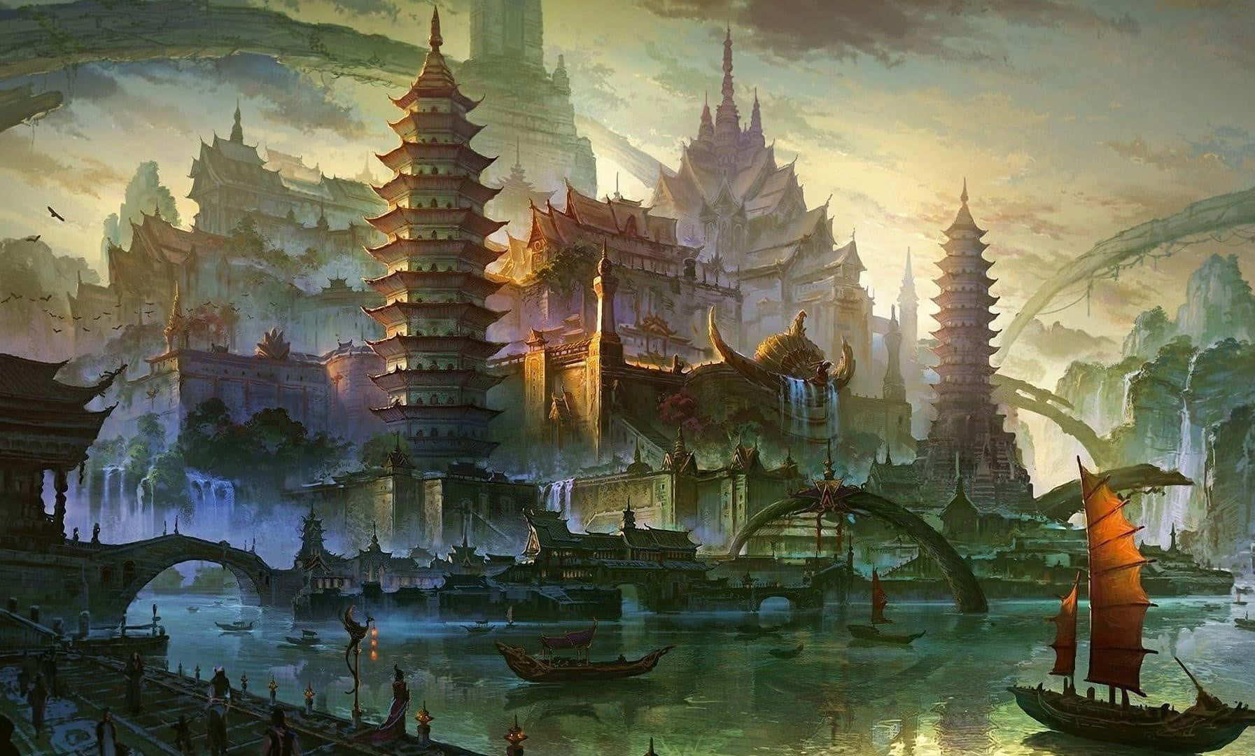 寺廟圖片 — 廟宇 壁紙
