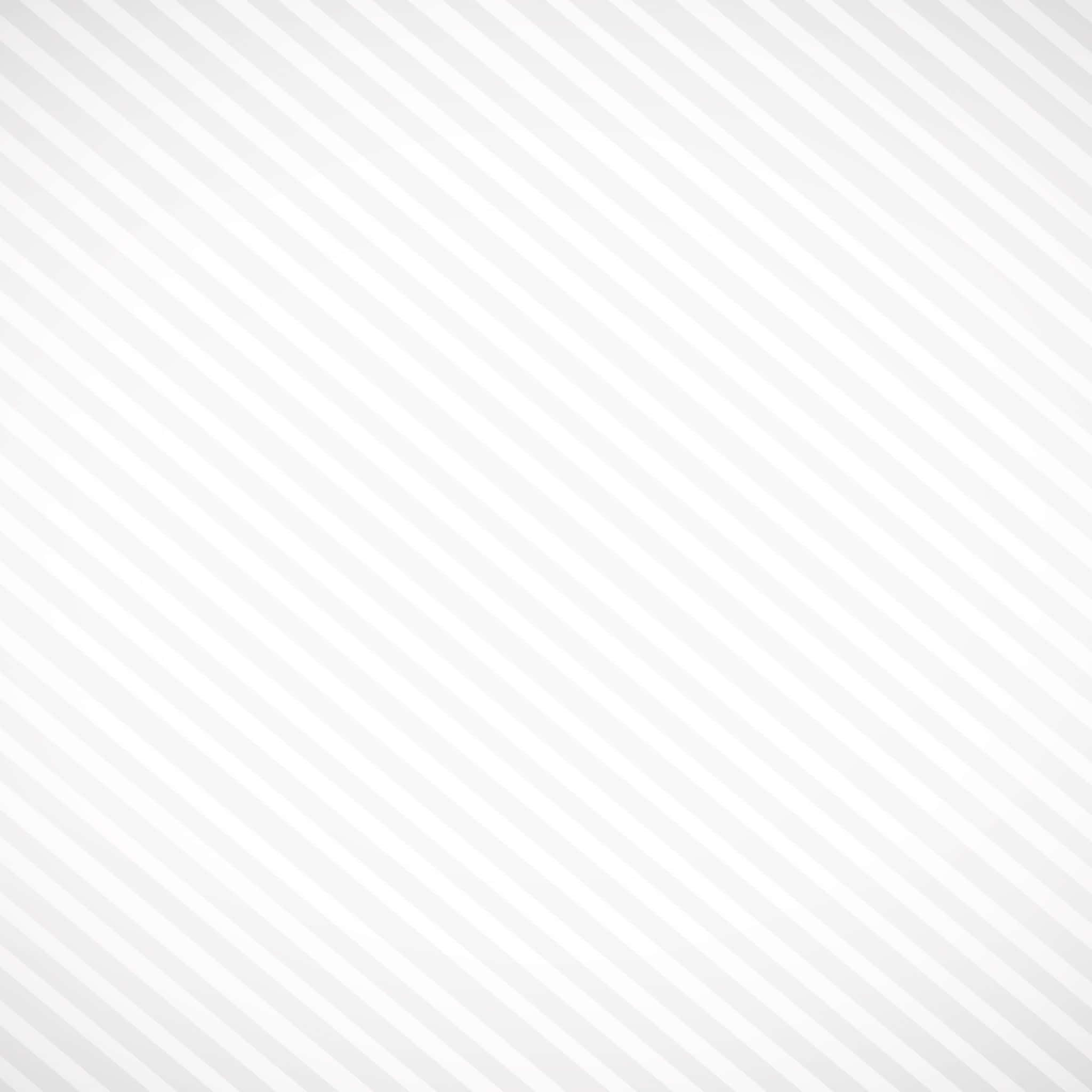 White iPad 桌布 壁紙 — 對角灰色和白色條紋營造出乾淨簡約的圖案，具有柔和的對比和幾何節奏。