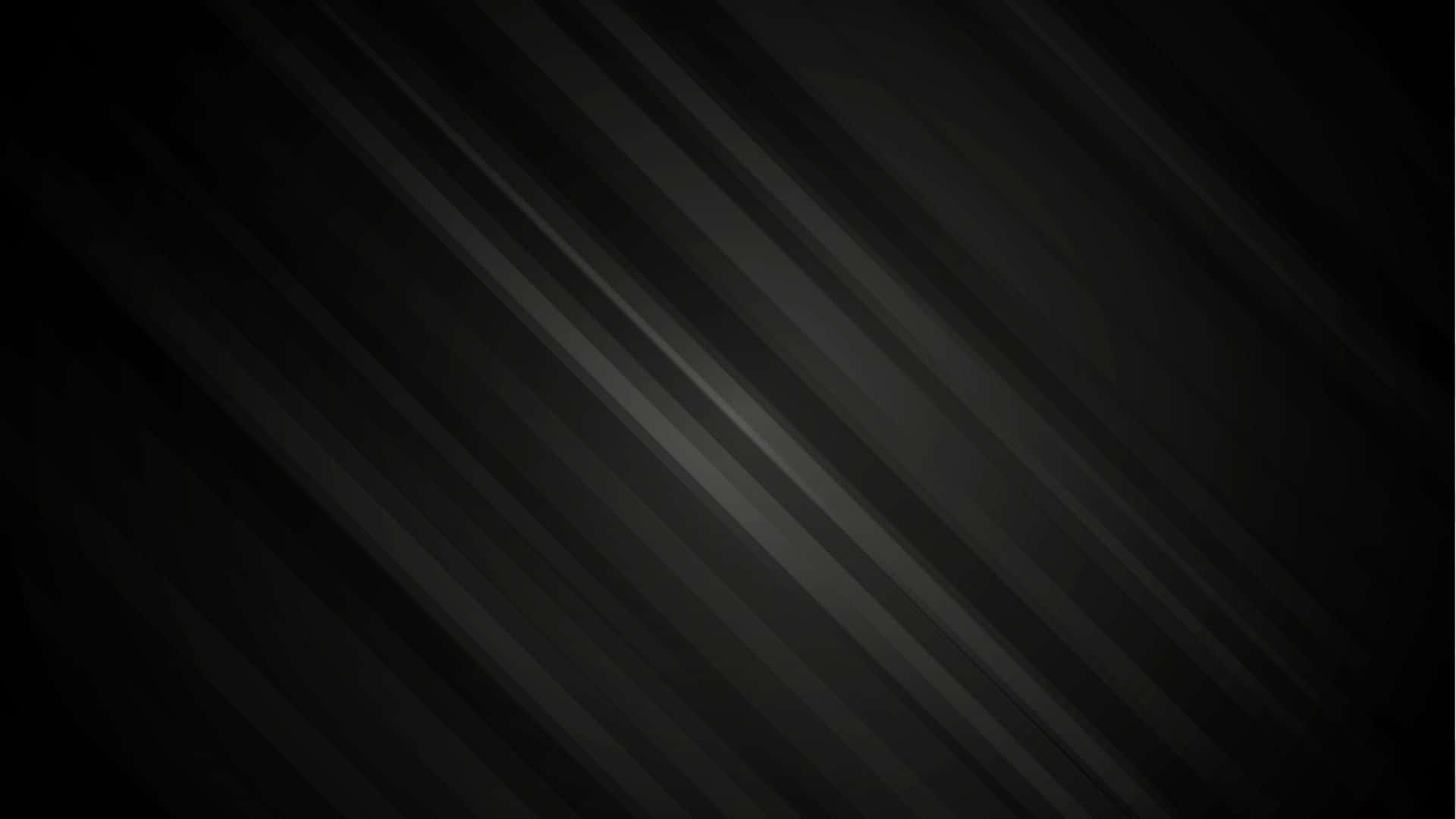 Dark Minimalist 桌布 壁紙 — 對角灰色條紋漸變為深黑色，營造出時尚簡約的抽象背景。