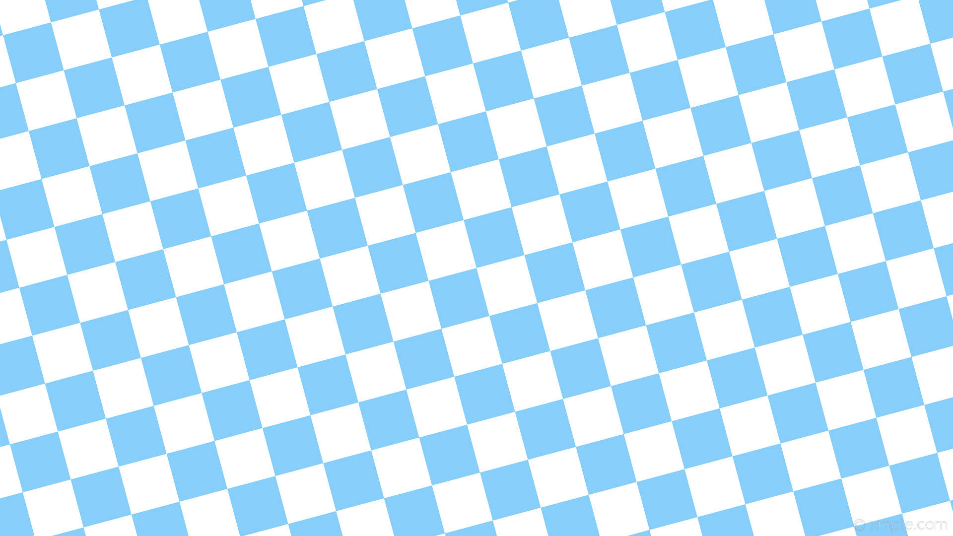 Checkered 桌布 壁紙 — 對角線藍白棋盤格圖案以乾淨的幾何精確度填滿整個畫面。