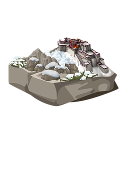 山城插畫 壁紙