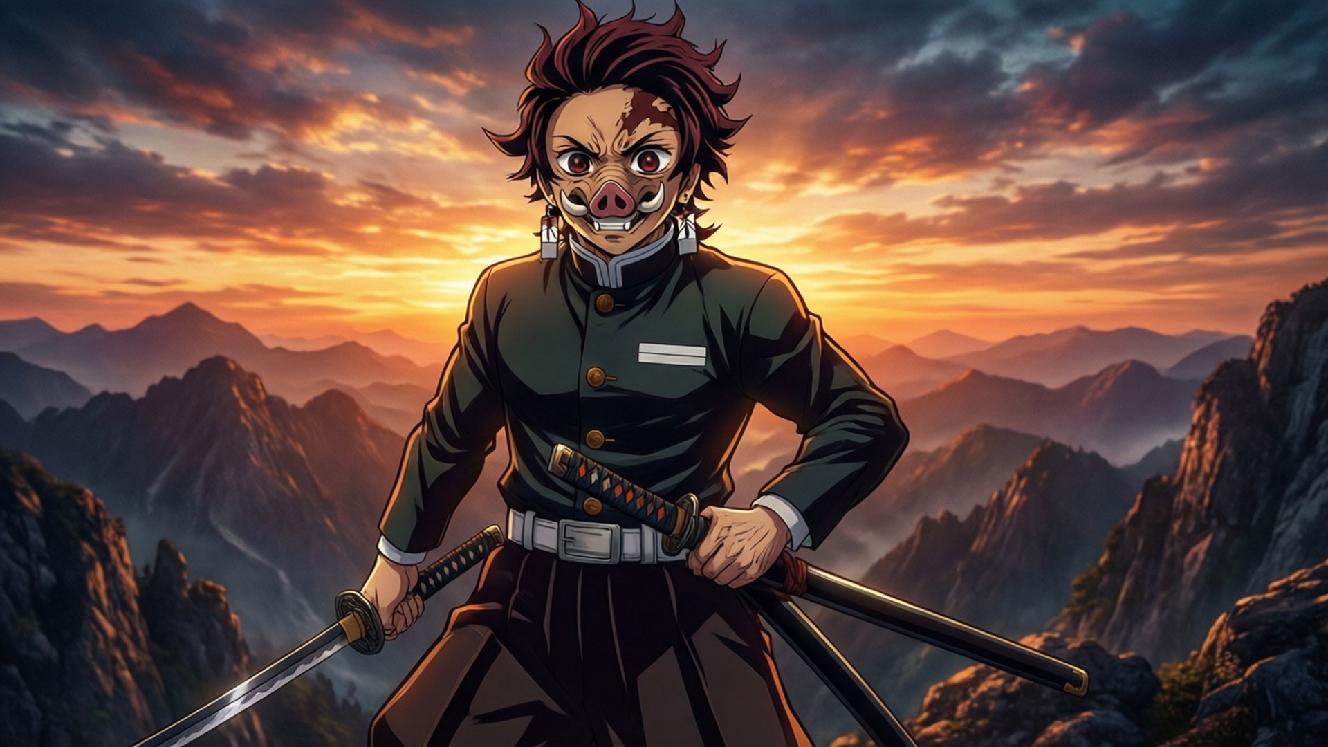 山峰之巔伊之助 壁紙