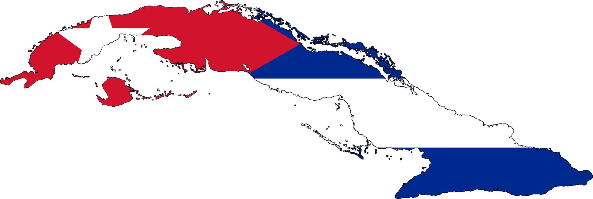Cuban 桌布 壁紙 — 巴拿馬地圖填充其國旗顏色紅色、白色和藍色的水平條紋。