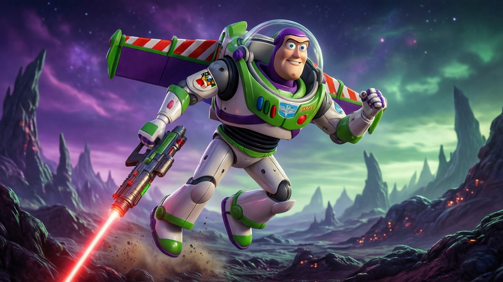 巴斯光年登陸外星世界 壁紙