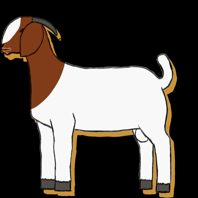 布爾山羊插圖 壁紙