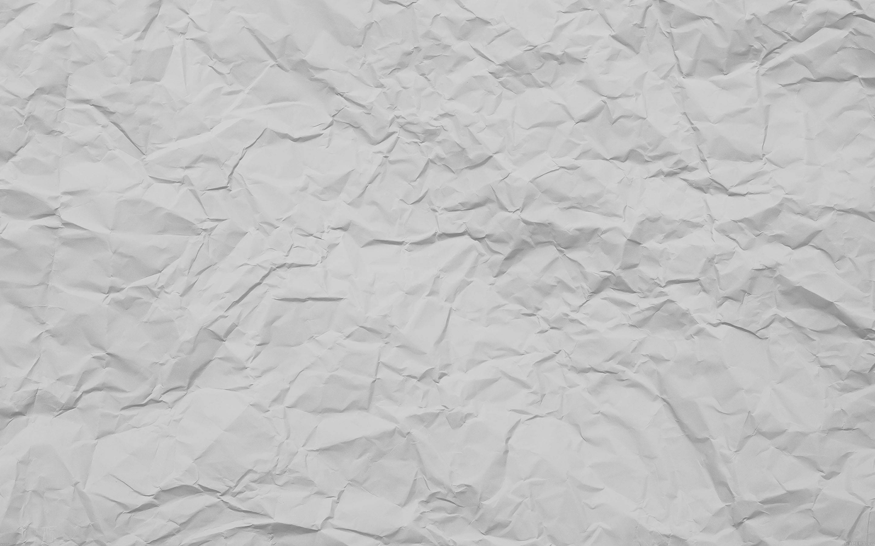 paper 桌布 壁紙 — 帶有柔和陰影和各種皺褶的紋理白色皺紙特寫。