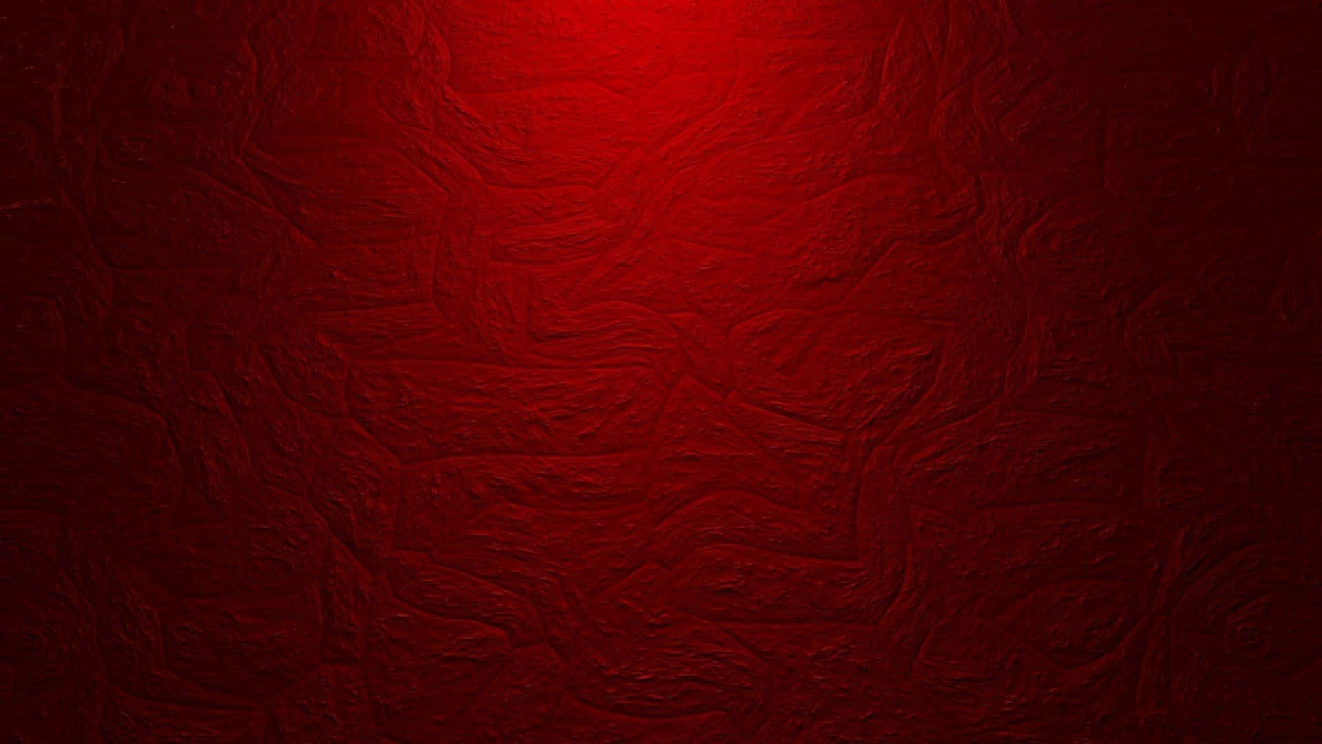 paint 桌布 壁紙 — 帶有漩渦圖案和從頂部中心發光漸變的豐富紋理紅色表面。