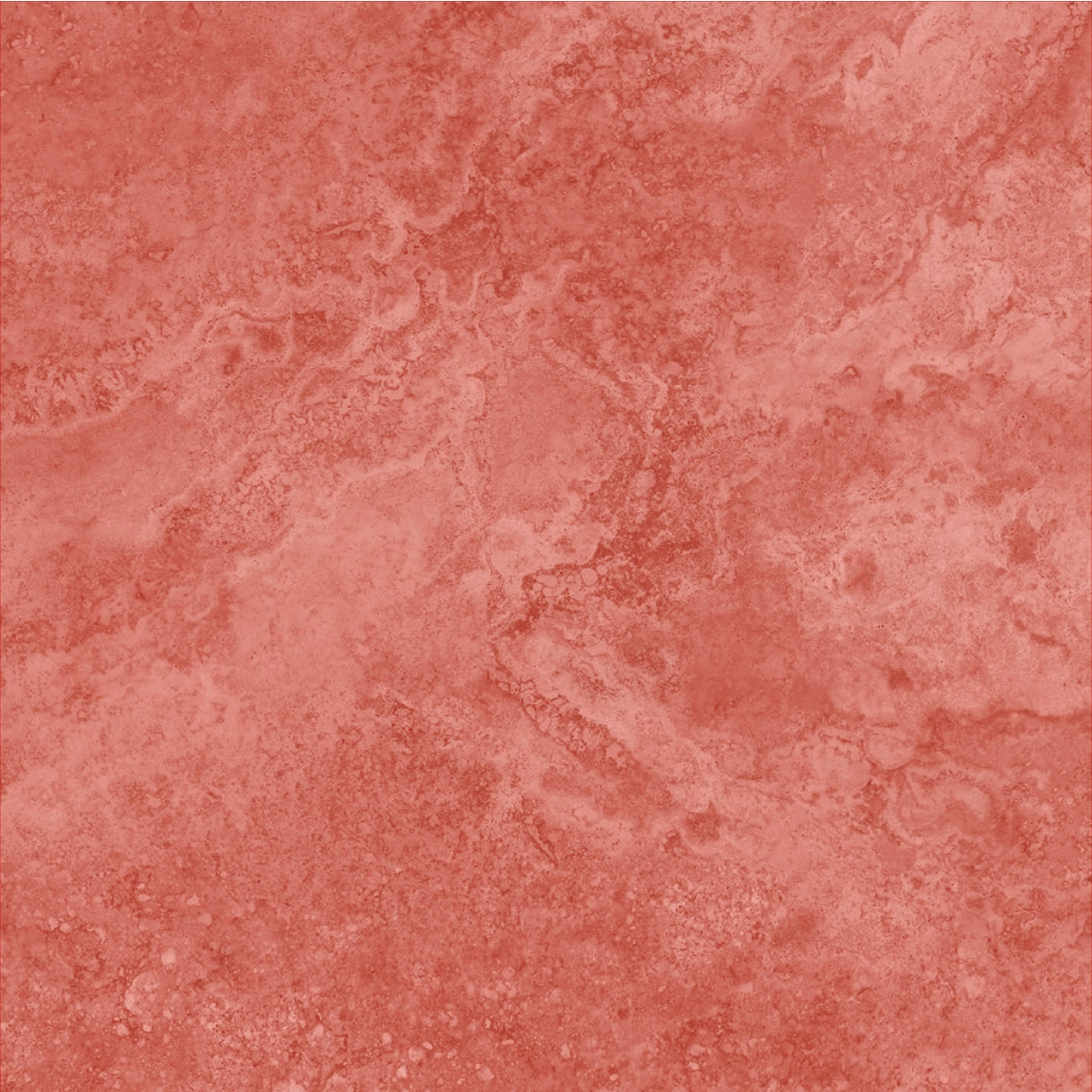 Marble Desktop 桌布 壁紙 — 帶有漩渦狀有機圖案、類似大理石或石頭的珊瑚粉紅色紋理表面特寫。