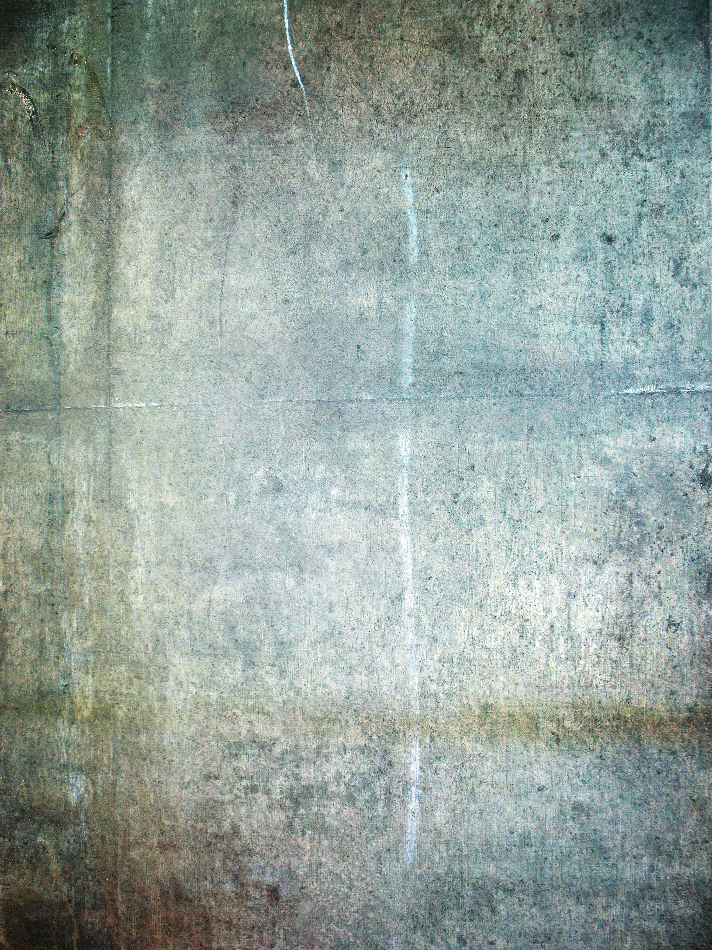 Grunge Texture 桌布 壁紙 — 帶有灰色調和細微污漬的風化混凝土牆，顯示紋理和年代感。