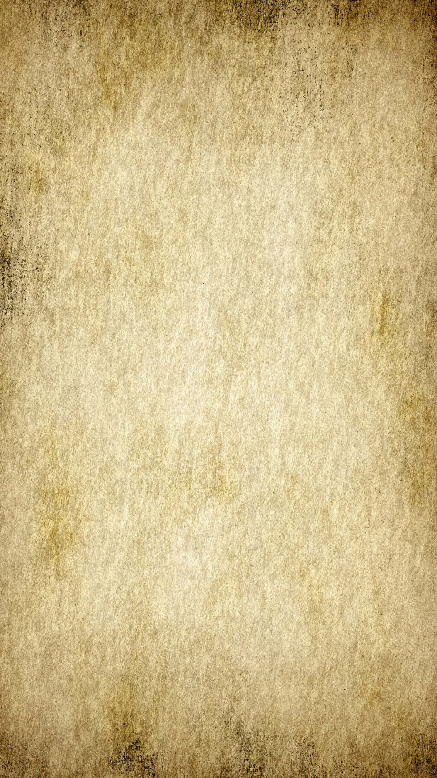 Page 桌布 壁紙 — 帶有紋理的復古羊皮紙，呈現不均勻的米色色調和變暗的邊緣，營造出陳舊的古董感。