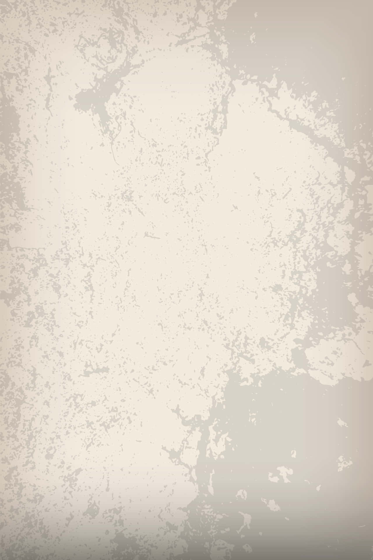 Old Paper 桌布 壁紙 — 帶有紋理的米色和灰色抽象背景，具有磨損的油漆飛濺效果。