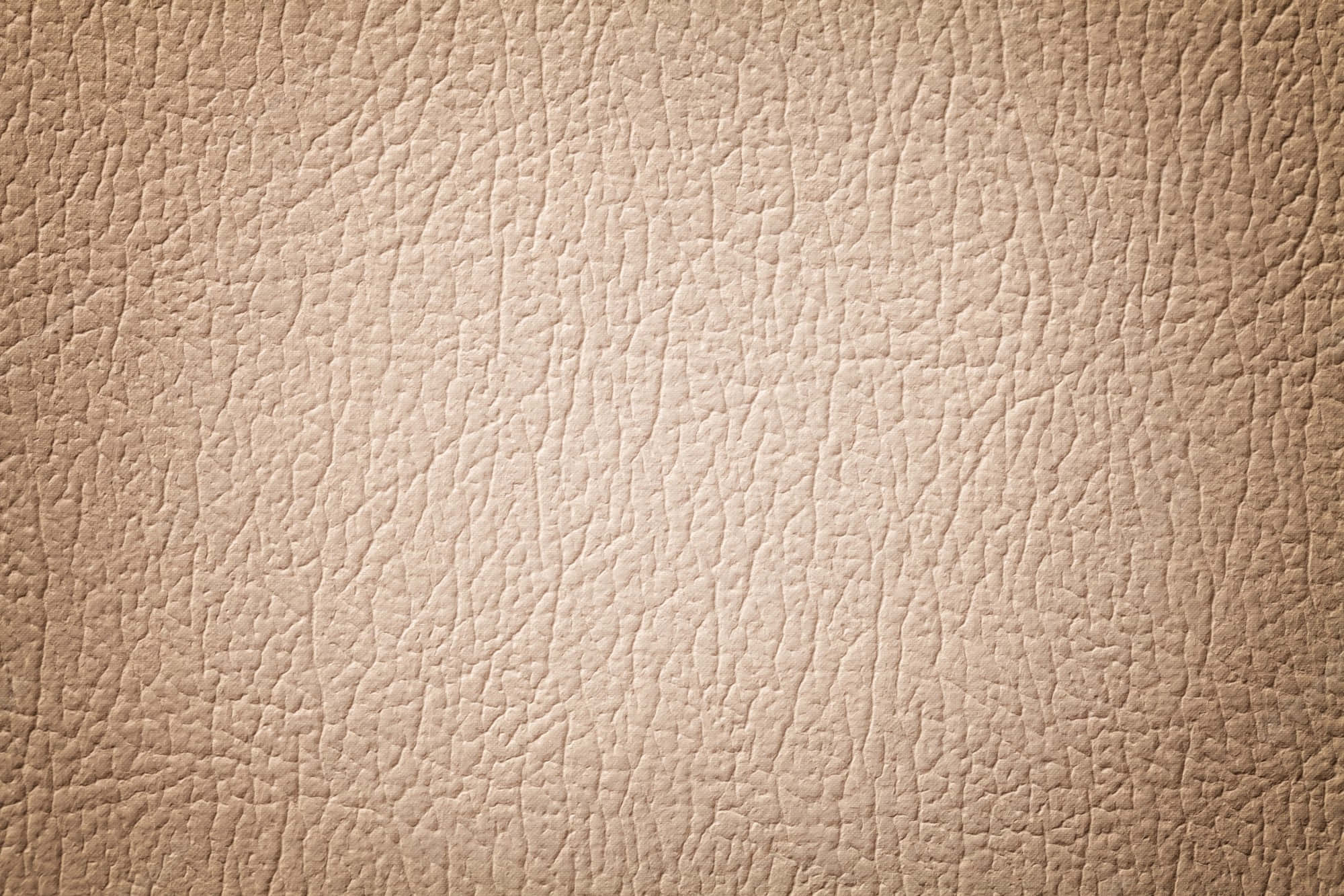 texture 桌布 壁紙 — 帶有自然皺紋和微妙漸變照明的紋理米色皮革表面特寫。