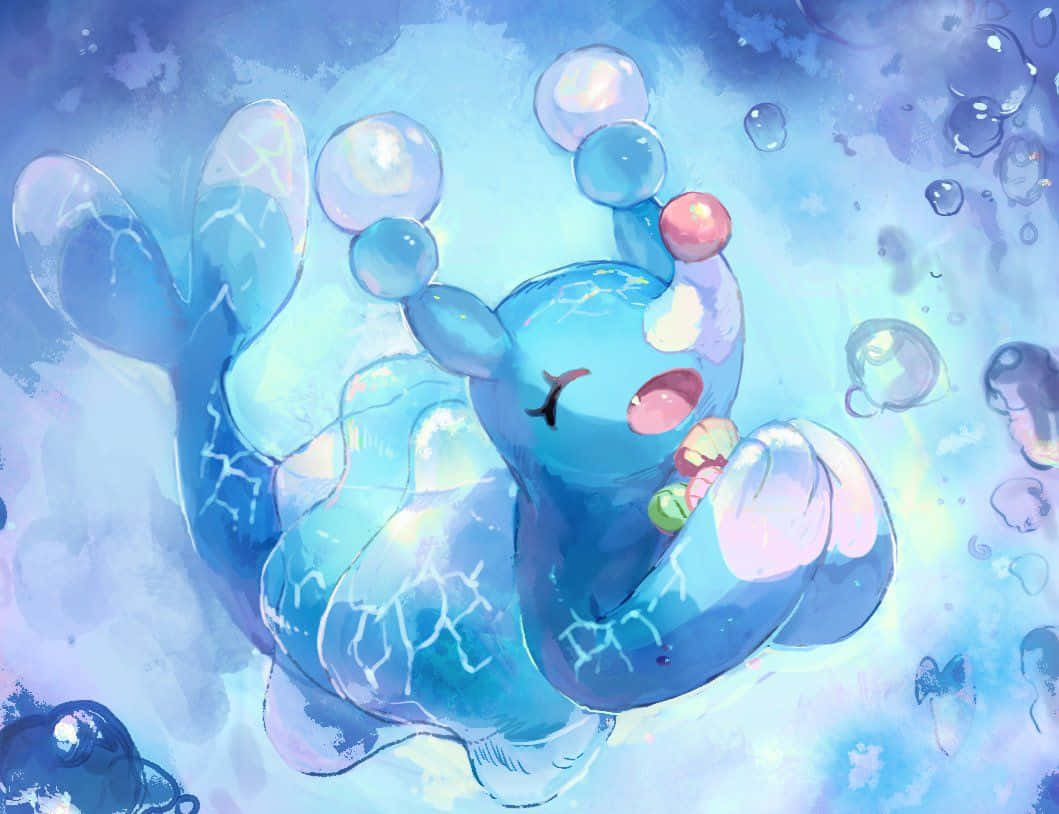 Brionne 在水中微笑，展現快樂瞬間