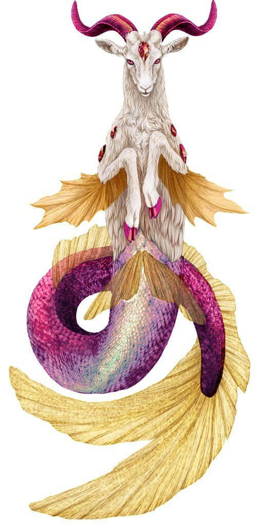 帶著角與尾巴的美人魚 壁紙