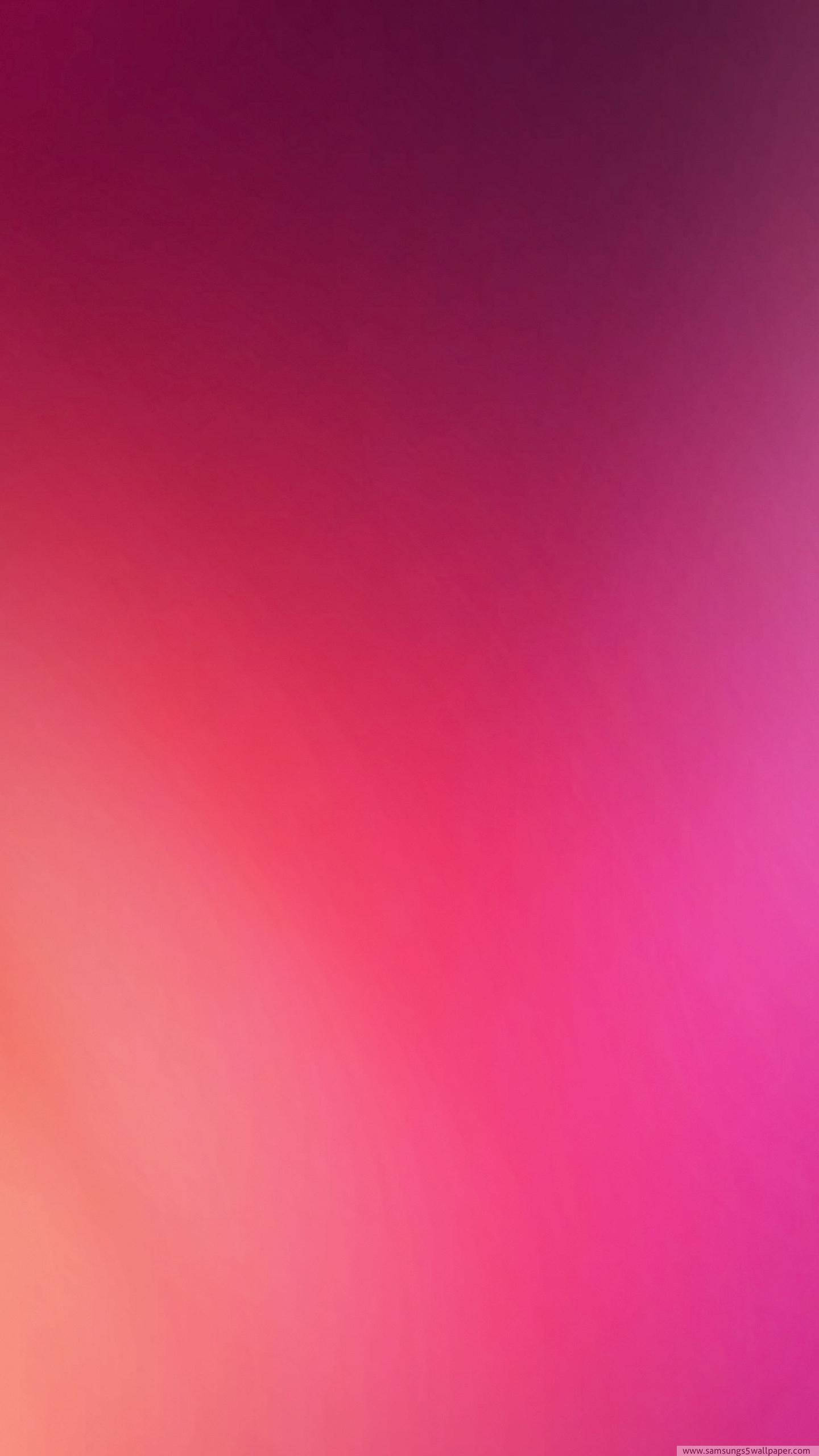 三星 桌布 壁紙 — 平滑漸層壁紙，融合深洋紅色與柔和珊瑚色及粉紅色調。