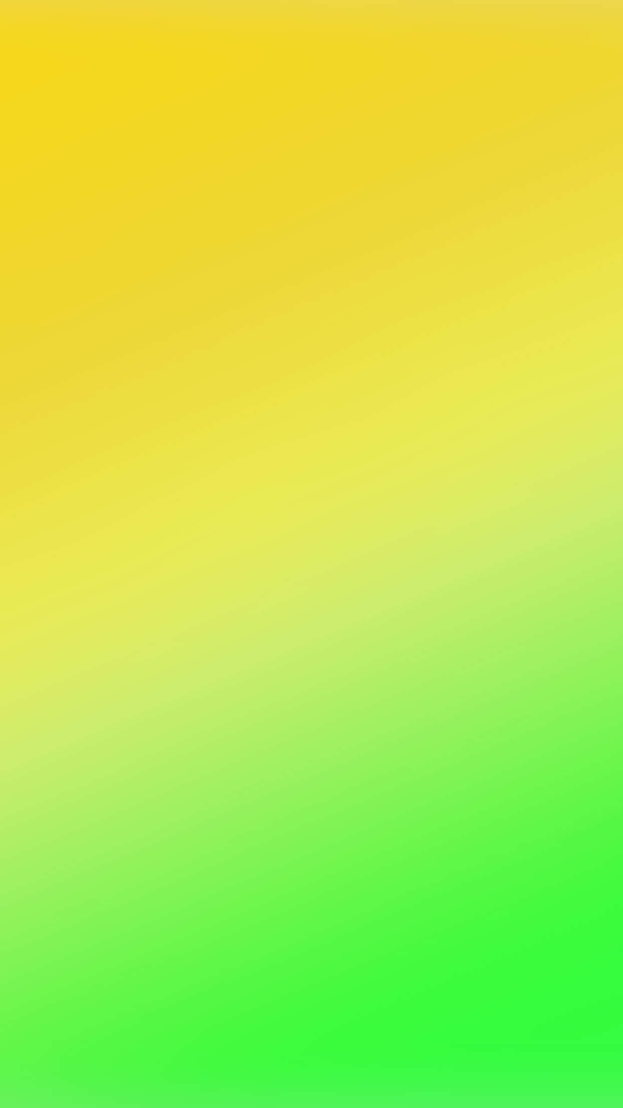 Green And Yellow 桌布 壁紙 — 平滑漸層從頂部的亮黃色過渡到底部的鮮綠色。