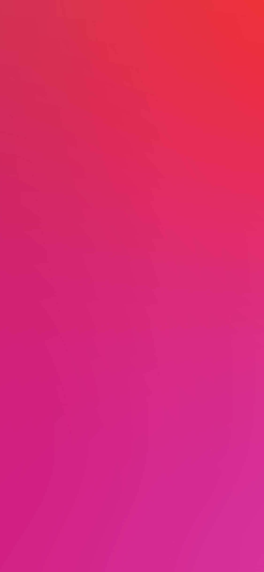 Neon Pink 桌布 壁紙 — 平滑漸層從頂部的暖紅色過渡到底部的鮮豔洋紅色。