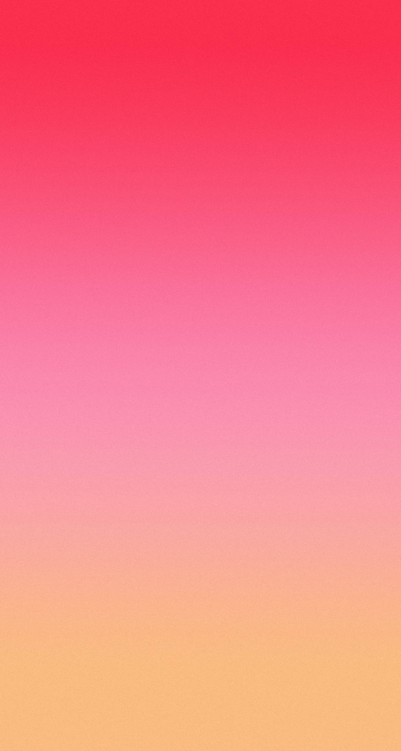Tumblr iPhone 桌布 壁紙 — 平滑漸層桌布，從鮮紅色過渡到柔和蜜桃色和溫暖橙色。